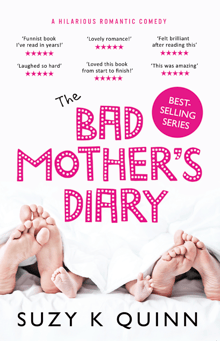 Book cover of The Bad Mother's Diary