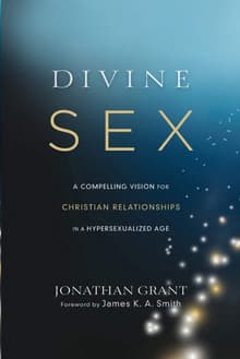 Book cover of Divine Sex: A Compelling Vision for Christian Relationships in a Hypersexualized Age