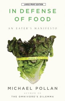 Book cover of In Defense of Food