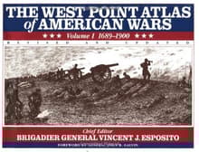 Book cover of The West Point Atlas of American Wars: Vol. 1, 1689-1900