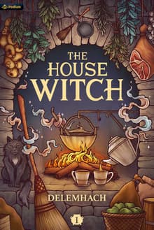 Book cover of The House Witch: A Humorous Romantic Fantasy