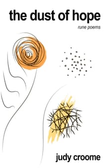 Book cover of the dust of hope: rune poems