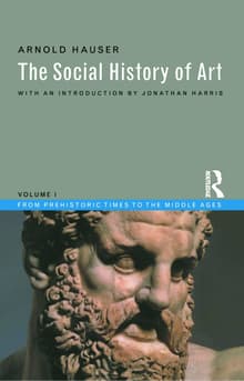 Book cover of The Social History of Art, Volume 1: From Prehistoric Times to the Middle Ages
