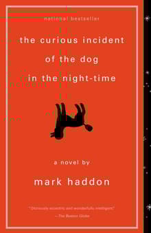 Book cover of The Curious Incident of the Dog in the Night-Time