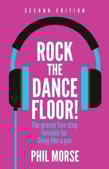 Book cover of Rock The Dancefloor: The proven five-step formula for DJing like a pro