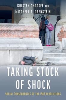 Book cover of Taking Stock of Shock: Social Consequences of the 1989 Revolutions