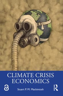 Book cover of Climate Crisis Economics