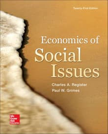 Book cover of Economics of Social Issues