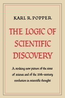 Book cover of The Logic of Scientific Discovery