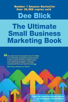 Book cover of The Ultimate Small Business Marketing Book