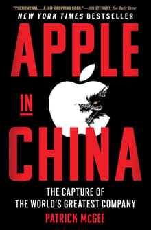 Book cover of Apple in China