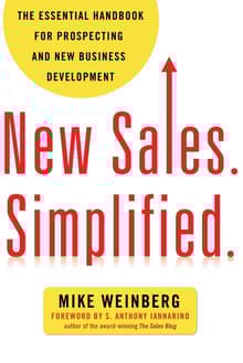 Book cover of New Sales. Simplified.: The Essential Handbook for Prospecting and New Business Development