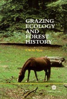 Book cover of Grazing Ecology and Forest History