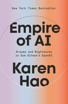 Book cover of Empire of AI