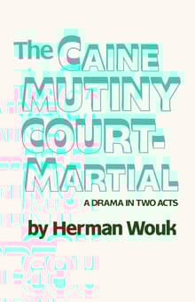 Book cover of The Caine Mutiny Court-Martial