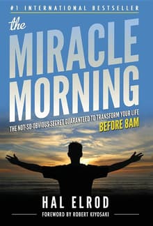 Book cover of The Miracle Morning