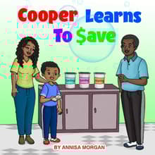 Book cover of Cooper Learns To Save