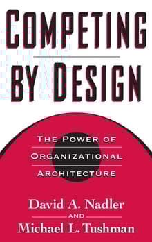 Book cover of Competing by Design: The Power of Organizational Architecture