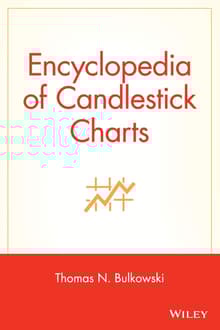Book cover of Encyclopedia of Candlestick Charts