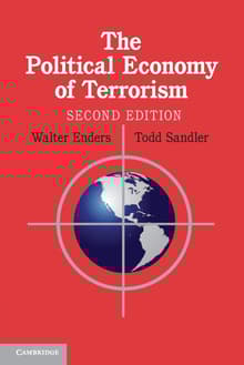 Book cover of The Political Economy of Terrorism