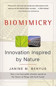 Book cover of Biomimicry: Innovation Inspired By Nature