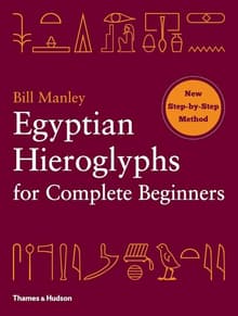 Book cover of Egyptian Hieroglyphs for Complete Beginners