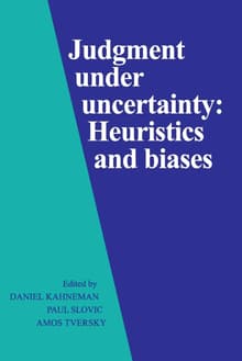 Book cover of Judgment under Uncertainty