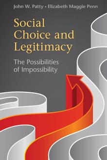 Book cover of Social Choice and Legitimacy: The Possibilities of Impossibility