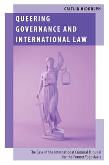 Book cover of Queering Governance and International Law
