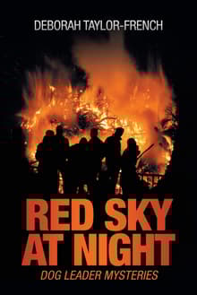 Book cover of Red Sky at Night: Dog Leader Mysteries