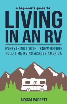 Book cover of A Beginner's Guide to Living in an RV