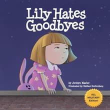 Book cover of Lily Hates Goodbyes