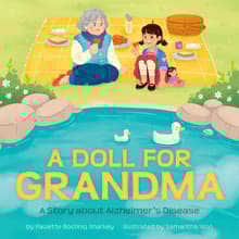 Book cover of A Doll for Grandma: A Story about Alzheimer's Disease