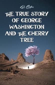 Book cover of The True Story of George Washington and the Cherry Tree