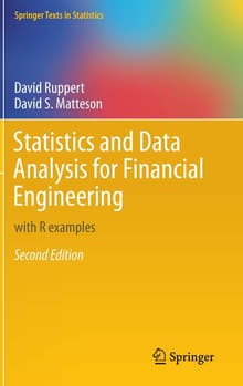 Book cover of Statistics and Data Analysis for Financial Engineering: With R Examples