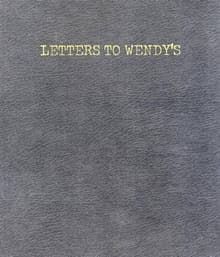 Book cover of Letters to Wendy's