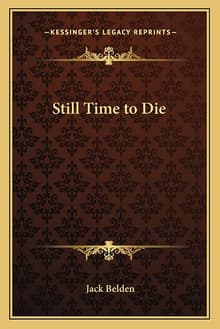 Book cover of Still Time To Die