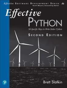 Book cover of Effective Python