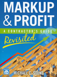 Book cover of Markup & Profit: A Contractor's Guide