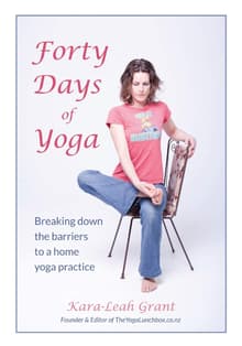 Book cover of Forty Days of Yoga