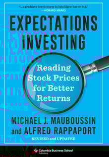 Book cover of Expectations Investing: Reading Stock Prices for Better Returns