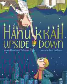 Book cover of Hanukkah Upside Down