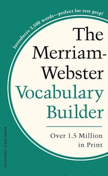 Book cover of The Merriam-Webster’s Vocabulary Builder