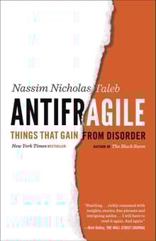 Book cover of Antifragile