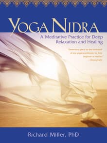 Book cover of Yoga Nidra: A Meditative Practice for Deep Relaxation and Healing