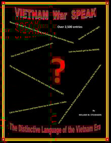 Book cover of VIETNAM War SPEAK: The Distinctive Language of the Vietnam Era