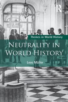 Book cover of Neutrality in World History