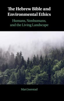 Book cover of The Hebrew Bible and Environmental Ethics: Humans, NonHumans, and the Living Landscape