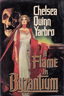 Book cover of A Flame in Byzantium