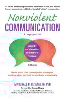 Book cover of Nonviolent Communication: A Language of Life: Life-Changing Tools for Healthy Relationships